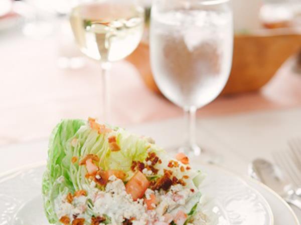 Catered Salad Wedge Salad